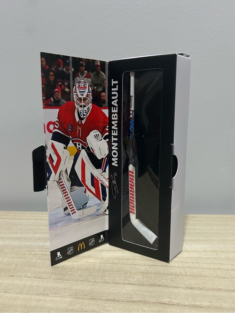 NEW Rare NHL McDonald’s Star Stick – Samuel Montembeault